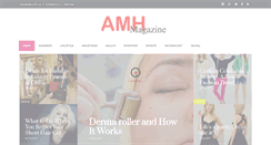 Desktop Screenshot of amhmagazine.com